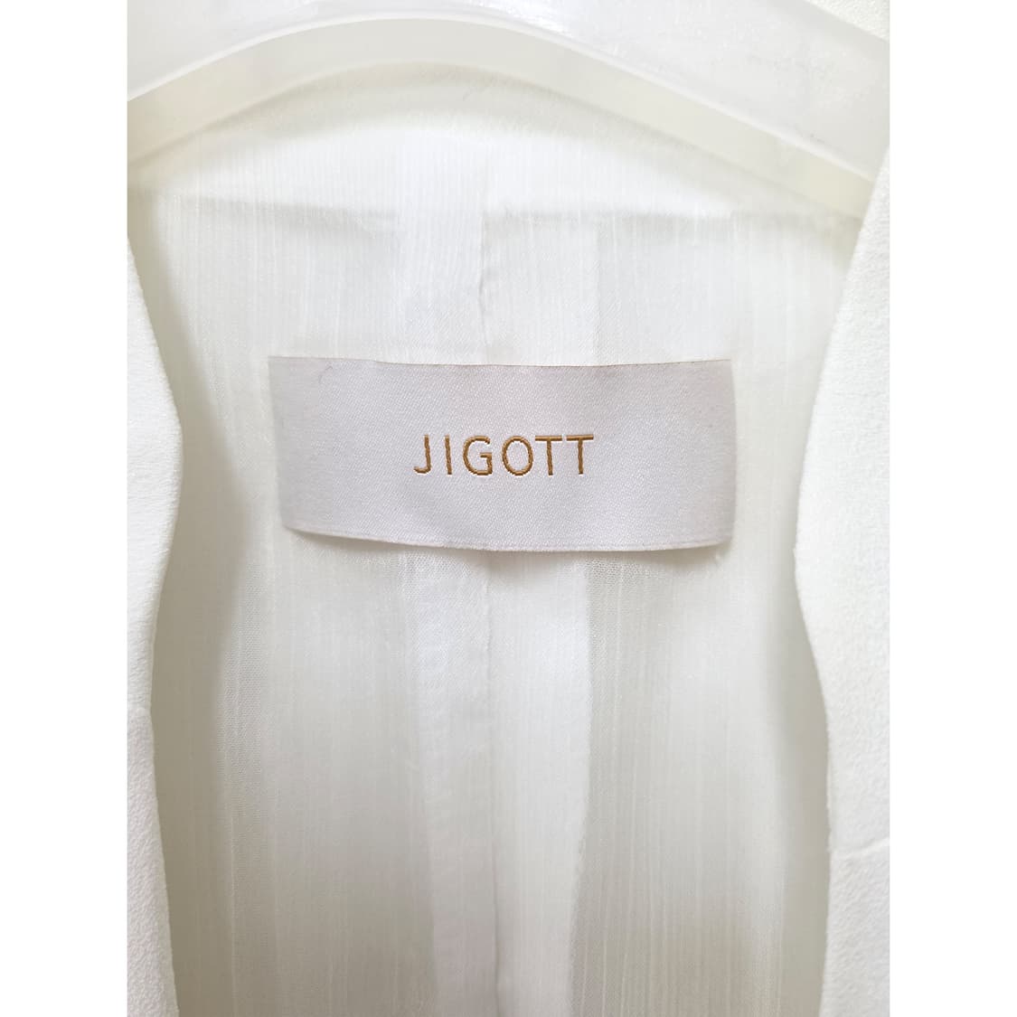 택포// 지고트 화이트 여성 자켓 S 상품이미지2