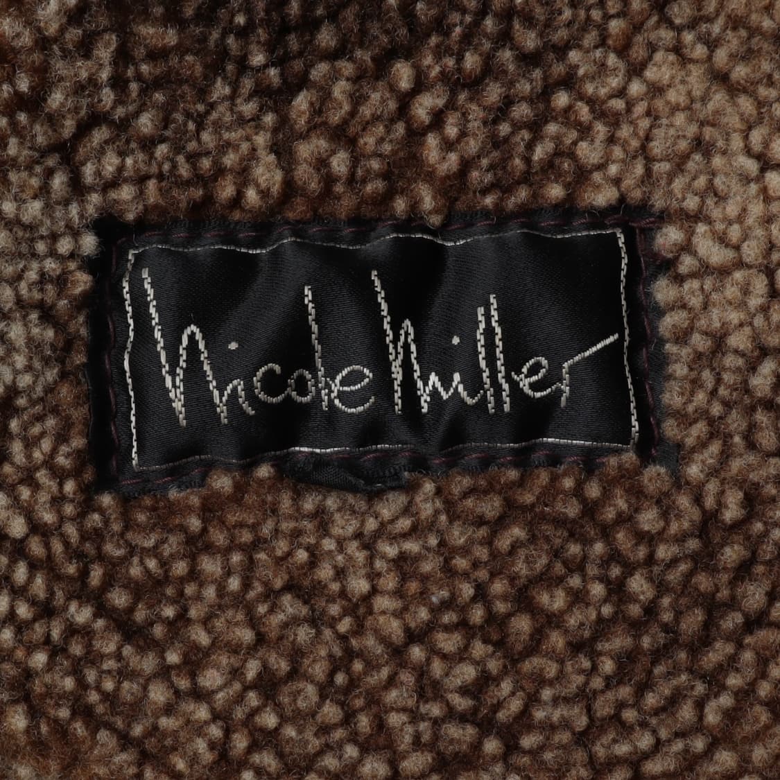 Nicole miller 니콜 밀러 B-3 램스킨 무스탕 자켓 상품이미지8