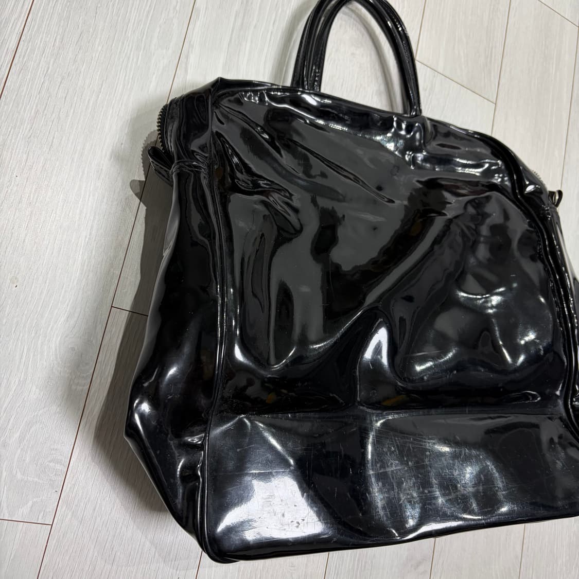 꼼데가르송 애나멜 토트백 상품이미지4