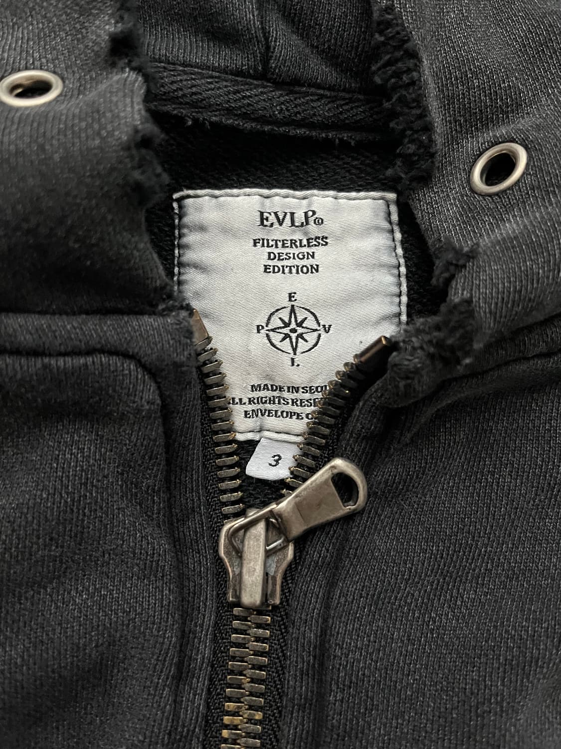 엔벨로프 후드 집업 상품이미지1