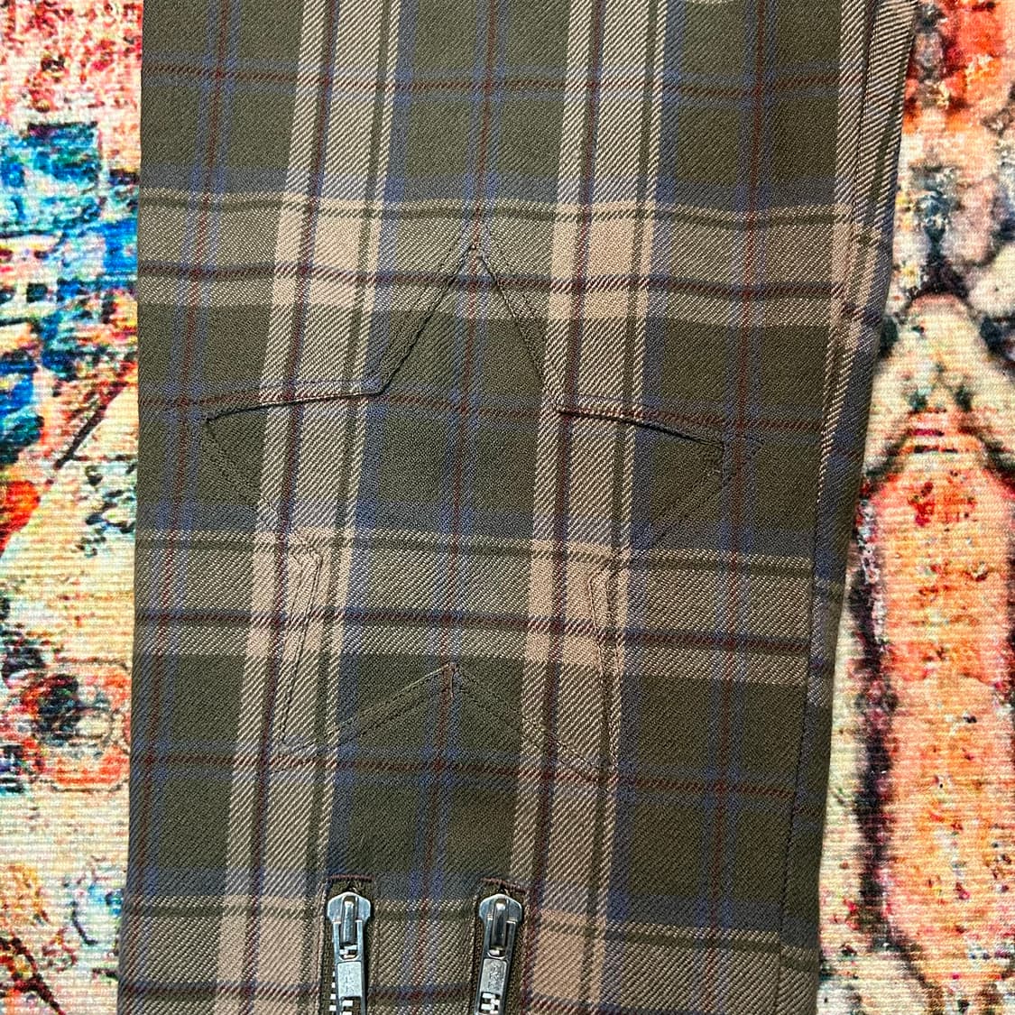 [31] 언더커버 00-01AW  MELTING POT 컬렉션 울 팬츠 상품이미지5