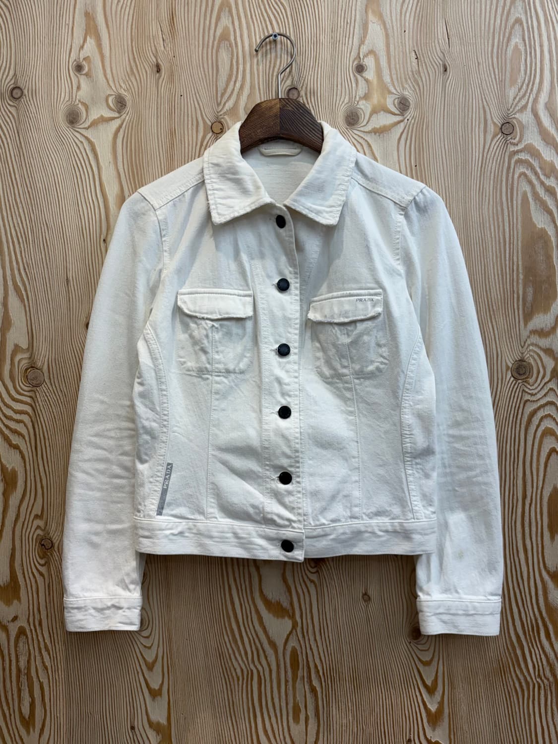 프라다 우먼스 트러커 자켓 상품이미지1