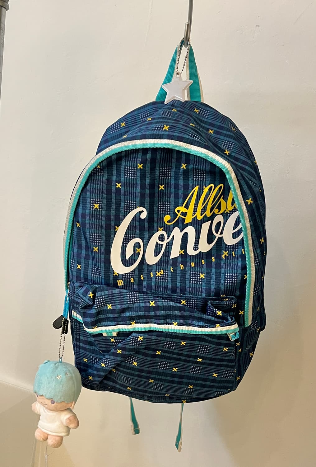 컨버스 레터링 체크 백팩 🌀 상품이미지8