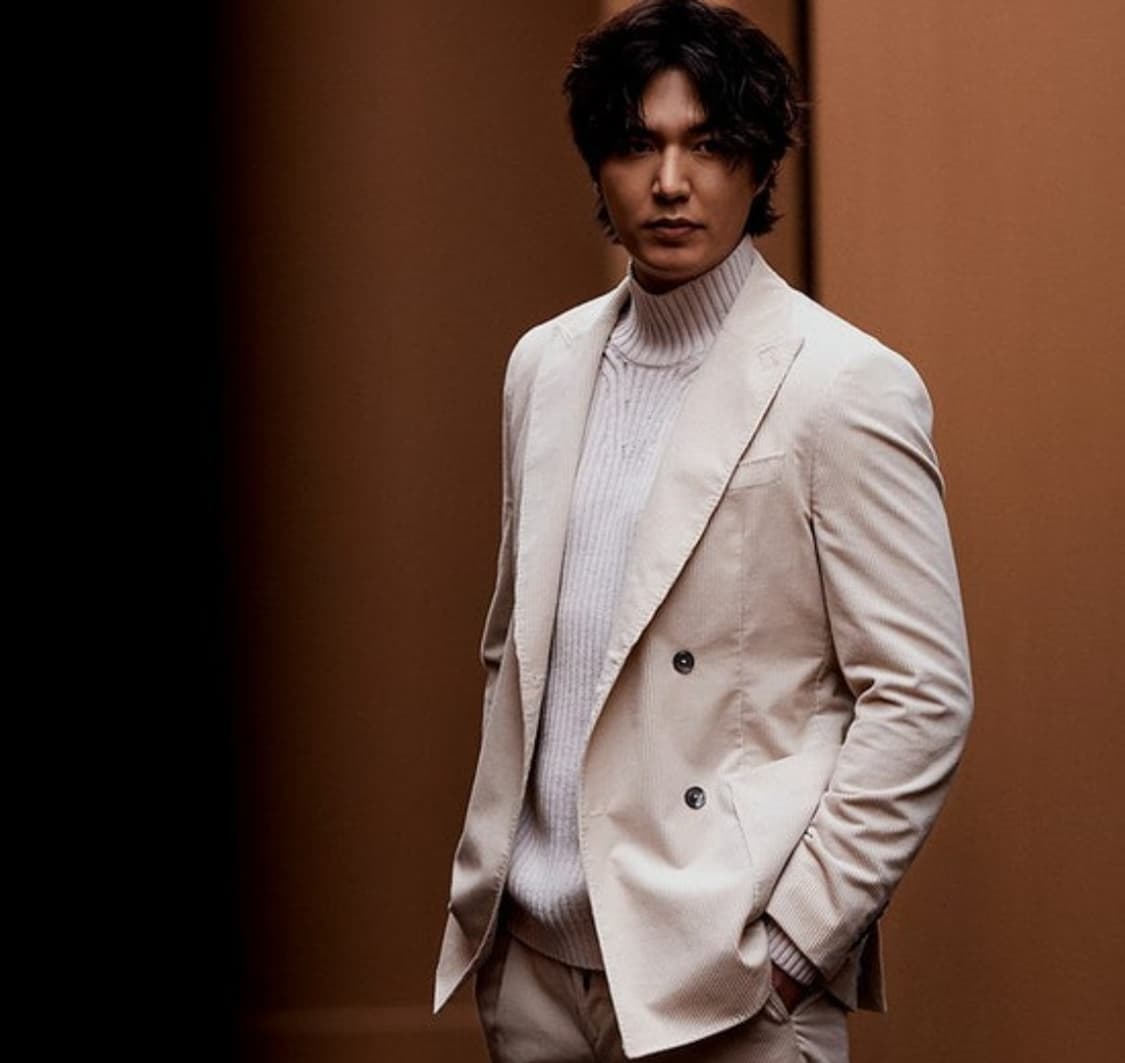 BOSS 이민호 오프화이트 코듀로이 더블 자켓 상품이미지1