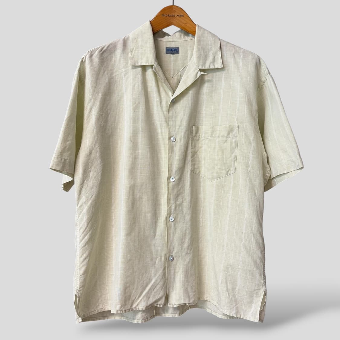 (F)KENZO 겐조 오픈카라 반팔셔츠 상품이미지1