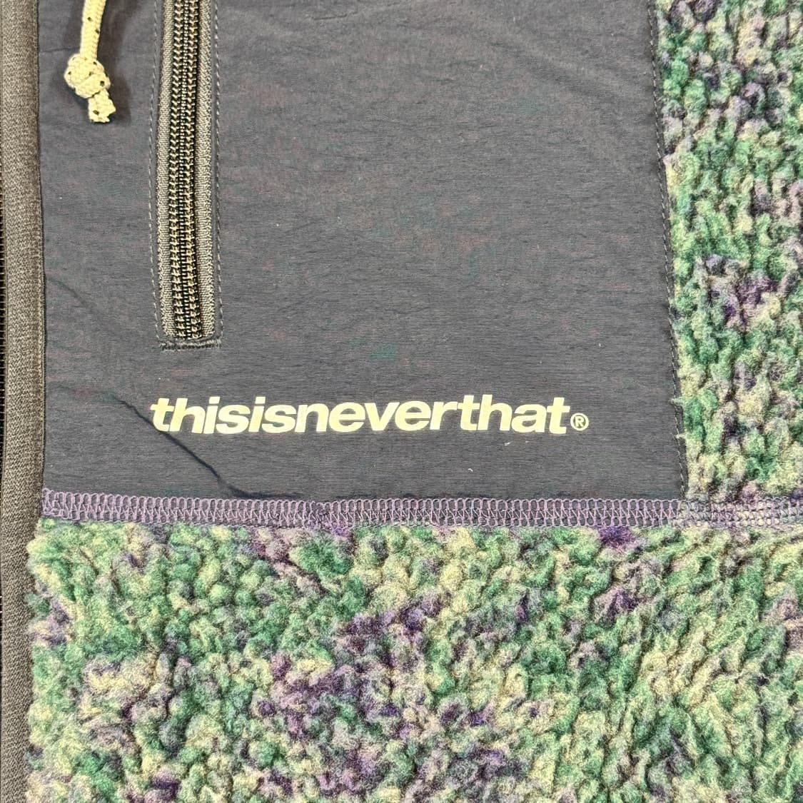 M) 디스이즈네버댓 쉐르파 플리스 집업 자켓 상품이미지4