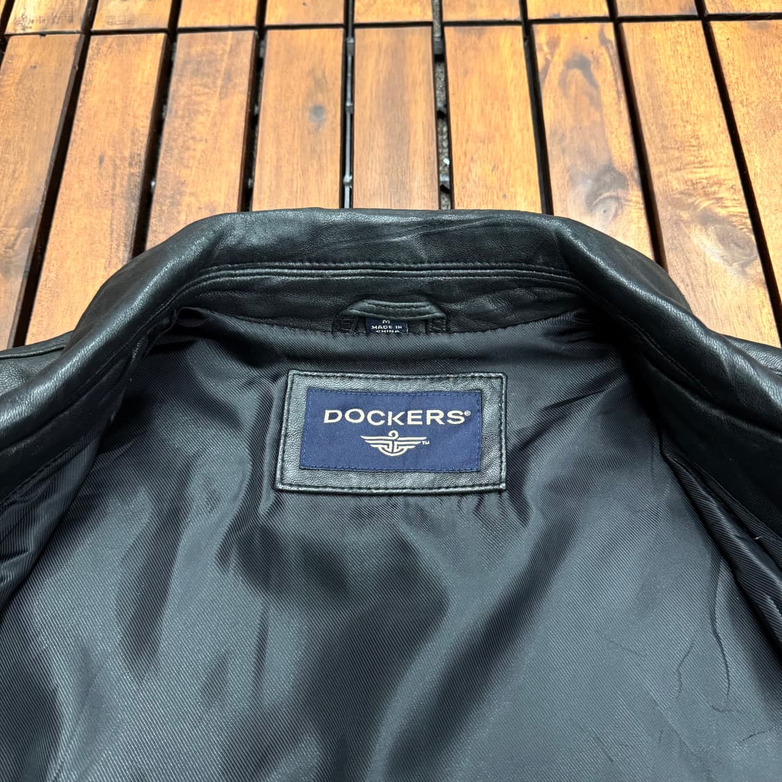 리바이스 다커스 램스킨 레더 자켓 (S)   상품이미지5