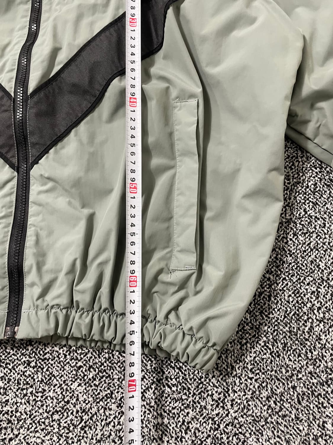 빈티지9. U.S. Army IPFU 미육군 바람막이 그린 윈드브레이커 상품이미지3