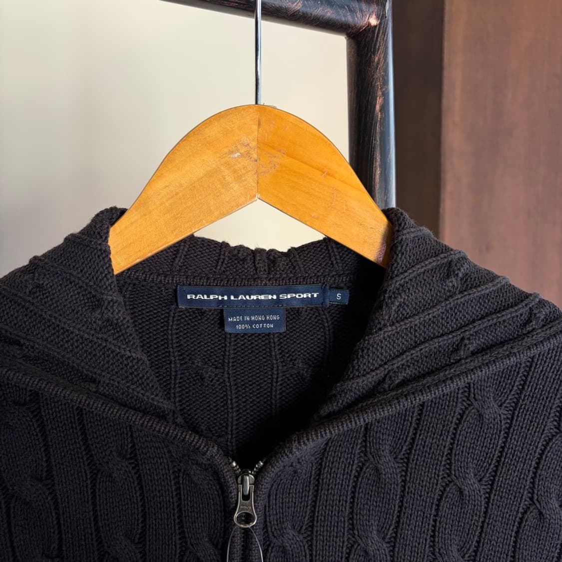 15477 - 폴로 랄프로렌 케이블 니트 후드 집업 상품이미지5