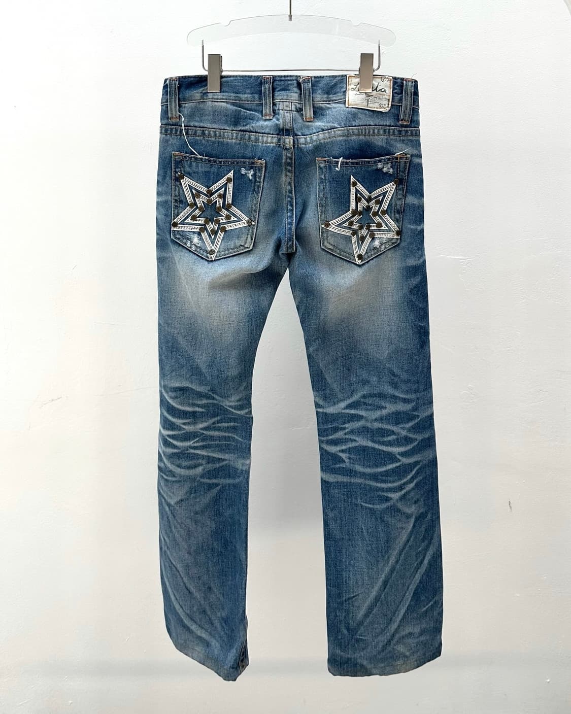 Lolita Star point denim straight pants 상품이미지2