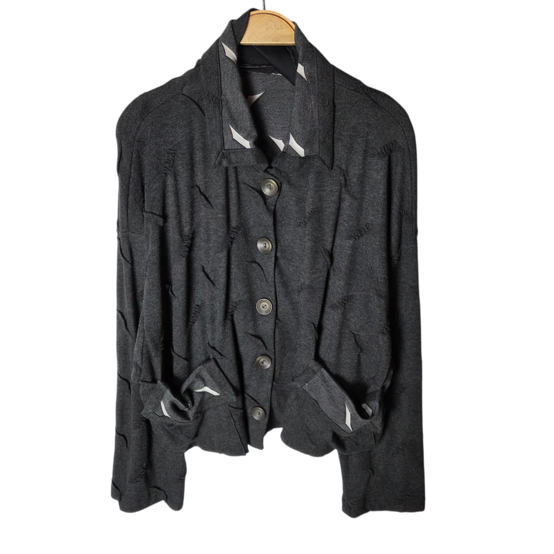 [JPN] 빈티지 컷오프 니트 가디건 상품이미지1