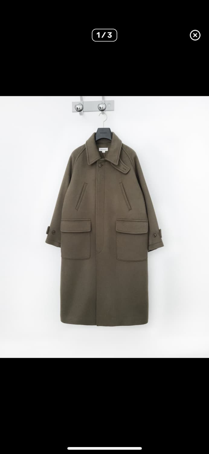 [3] 999휴머니티 발마칸코트 올리브 상품이미지1