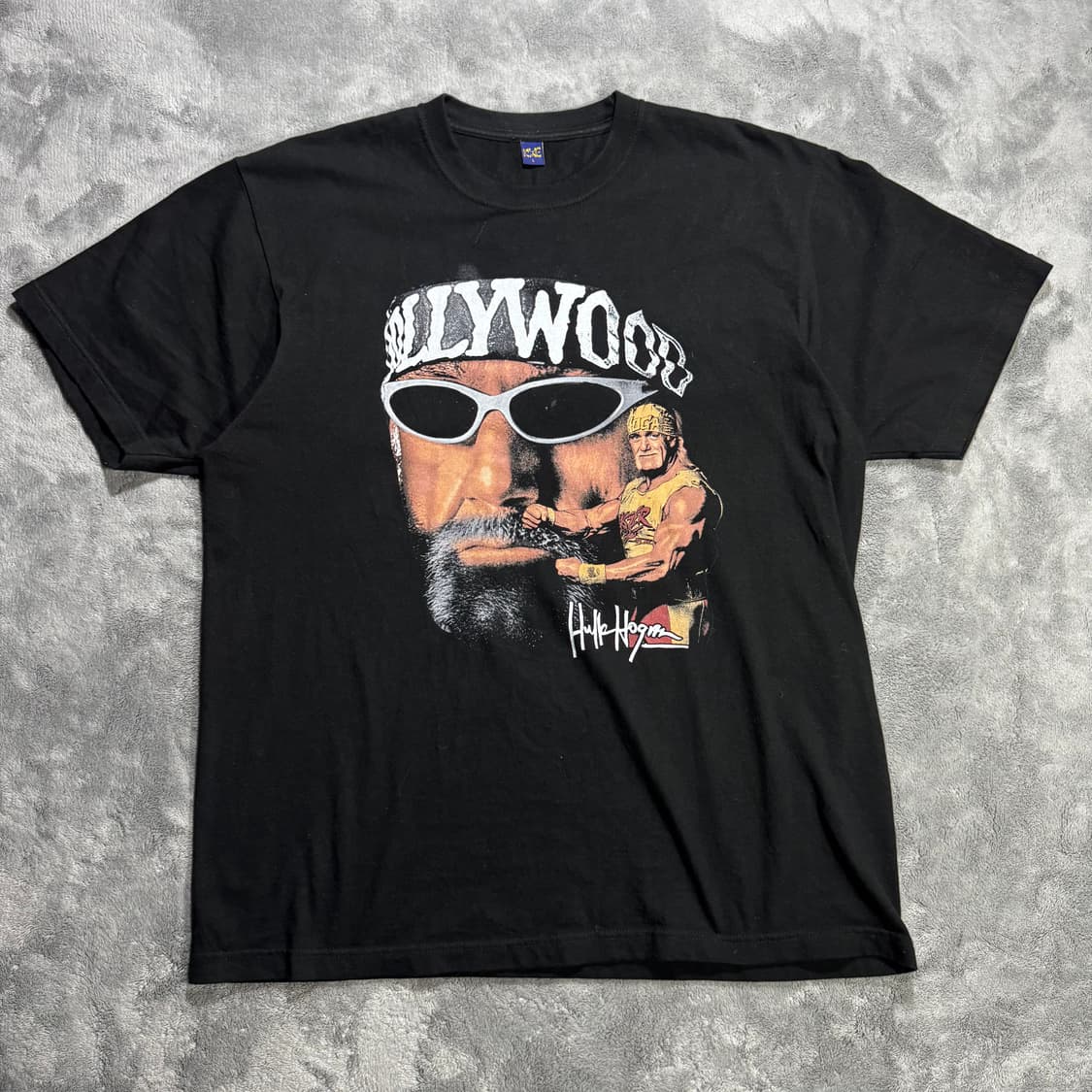 주인장최애 헐크호건 앞뒤 프린팅 티셔츠 상품이미지1