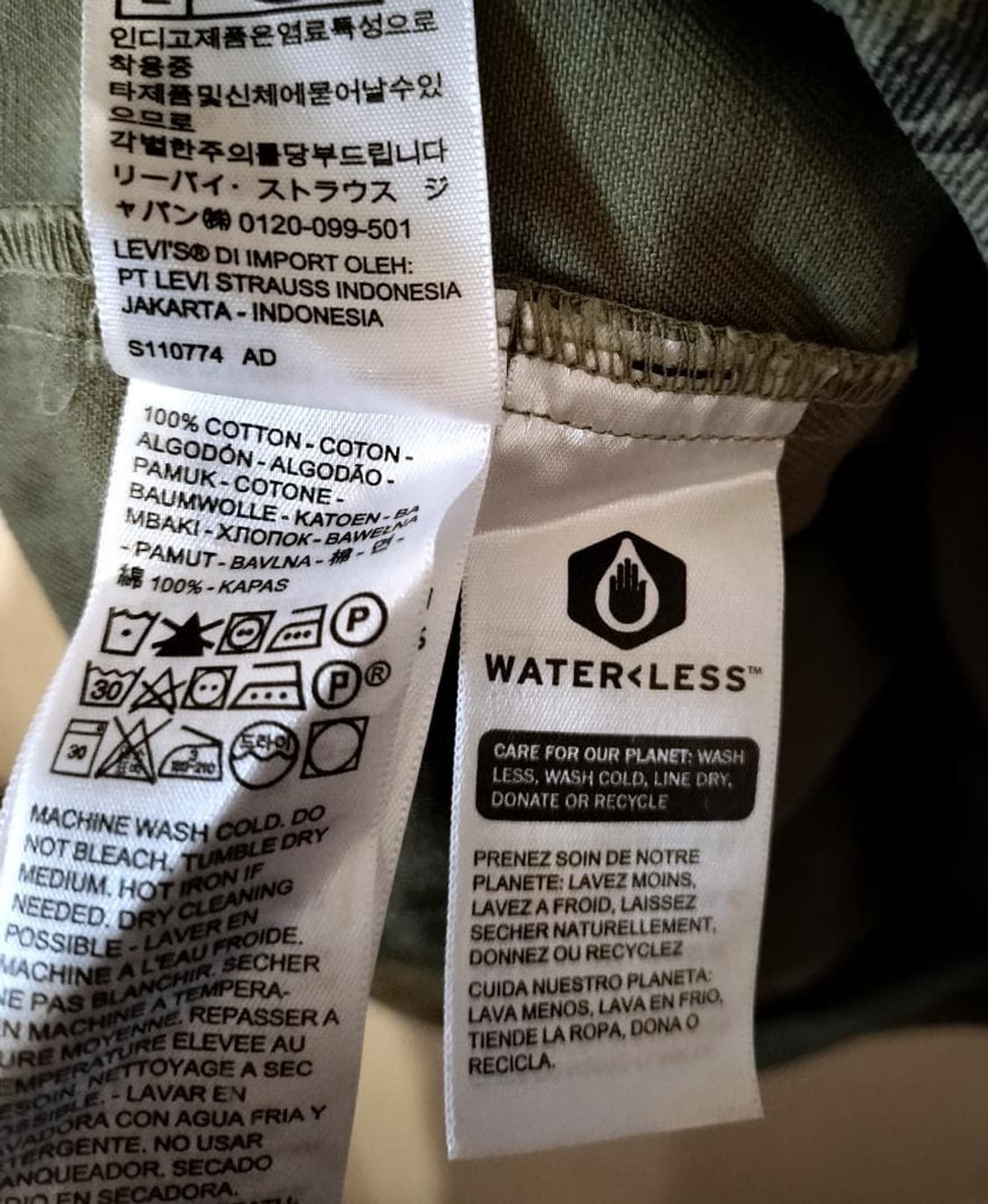 (m) 리바이스 lvc Fisherman Smock 셔츠 상품이미지4