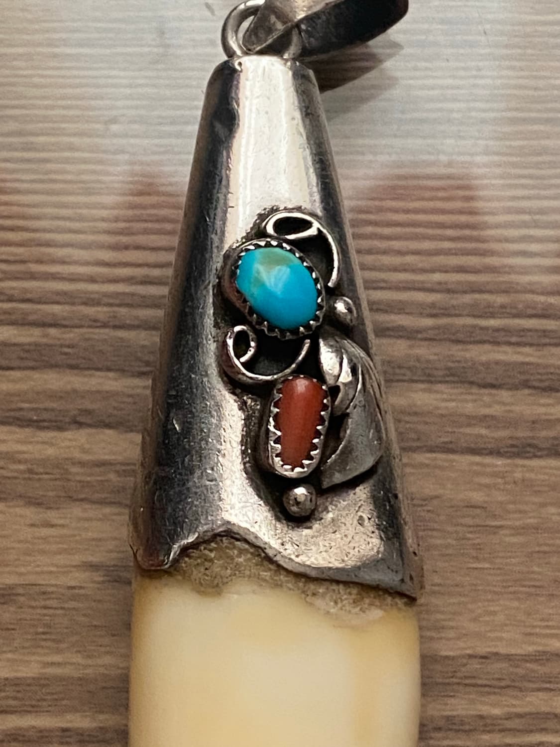 나바호 인디언주얼리 터키석 펜던트 판매합니다. 상품이미지4