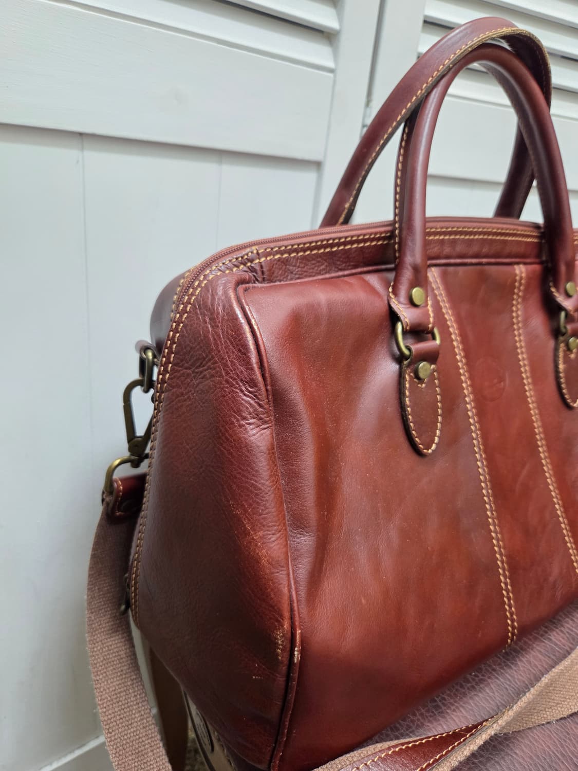 조르지오 1966 피렌체 소가죽 보스턴백 상품이미지4