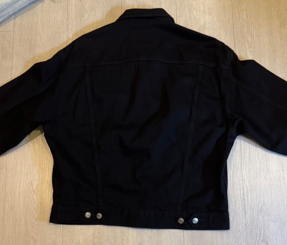 캘빈클라인 블랙 데님 자켓 L 상품이미지2