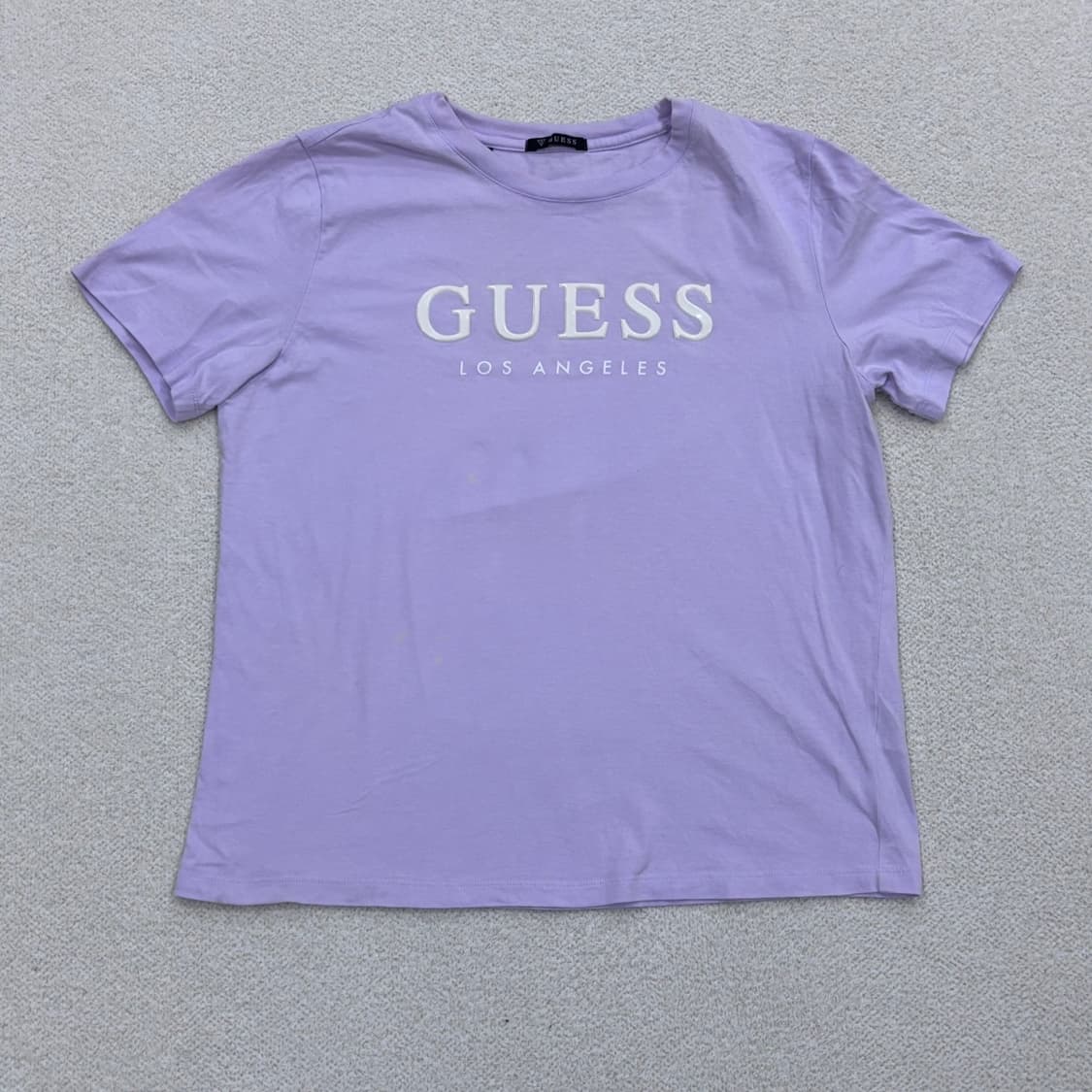 L 게스 남성 무지 반팔 티셔츠 0317E 상품이미지1