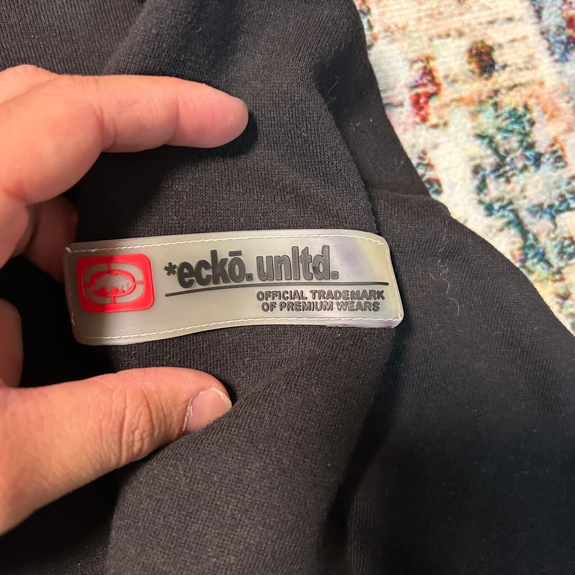 [2XL] 에코 언리미티드 카모 로고 후드티 상품이미지2