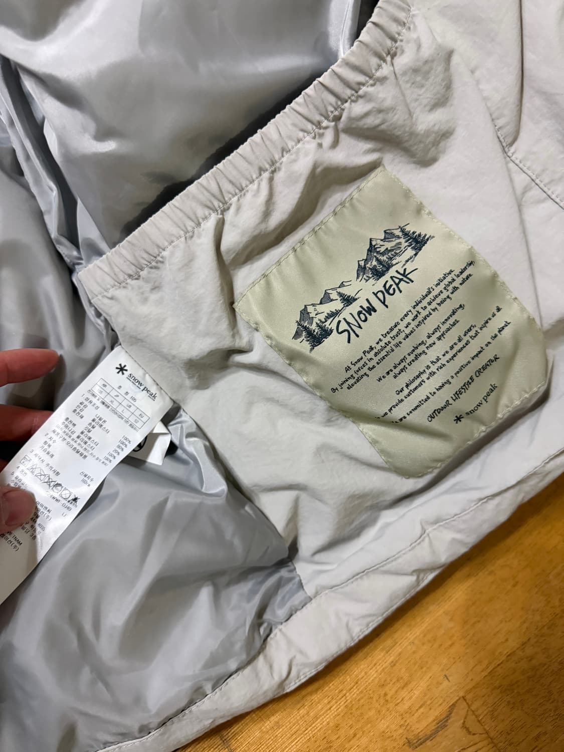 스노우피크 패딩 상품이미지4