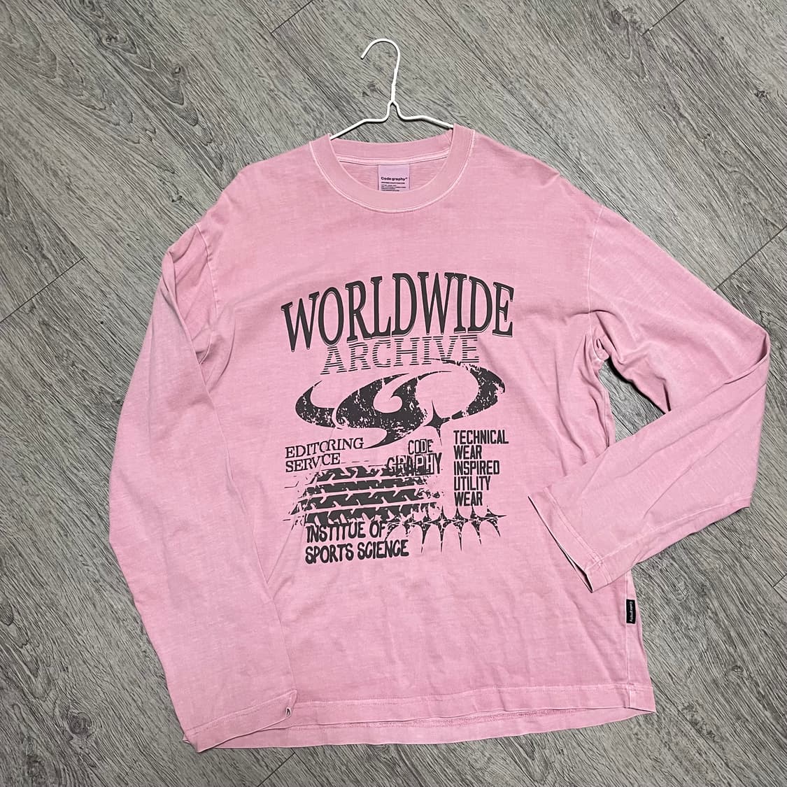 코드그라피 롱슬리브 상품이미지1