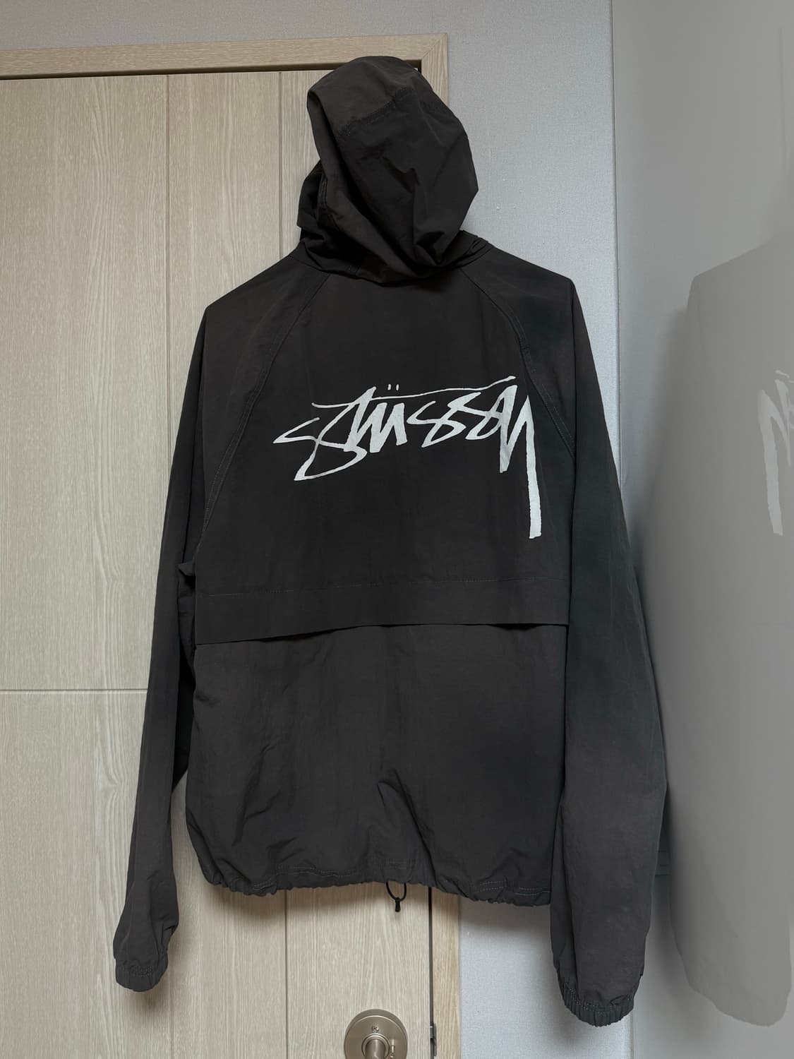 스투시 웨이브 다이 비치 쉘 자켓 블랙 M 상품이미지2