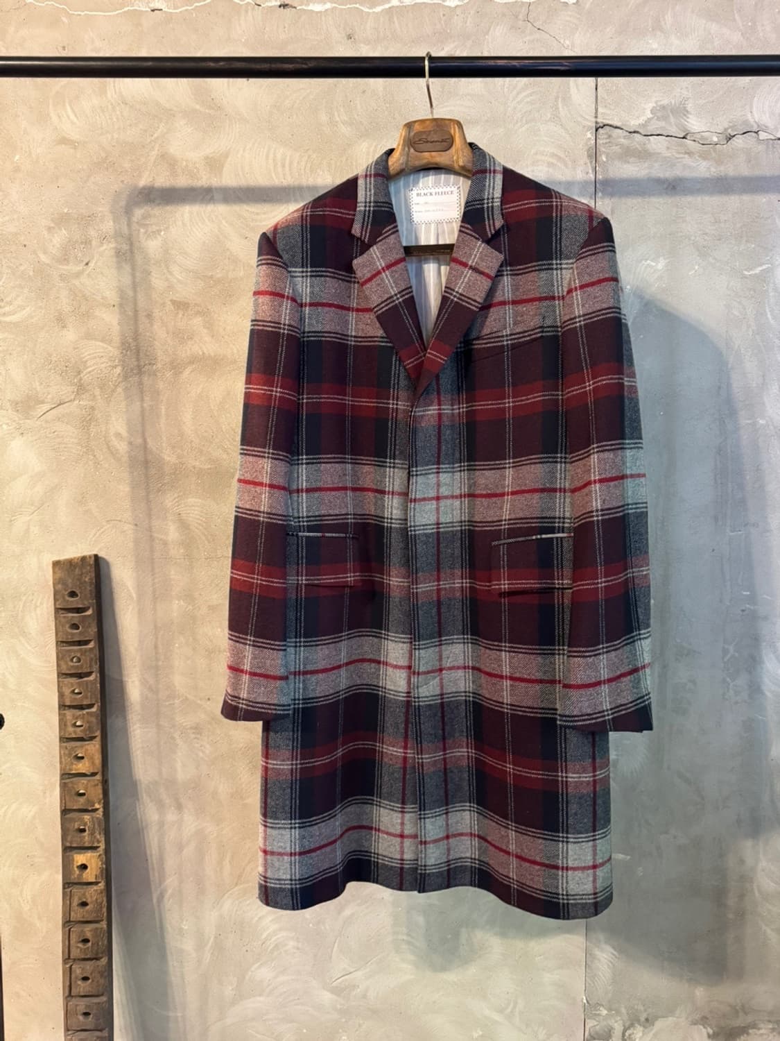 브룩스 브라더스 블랙플리스 체스터필드 코트 100 상품이미지8