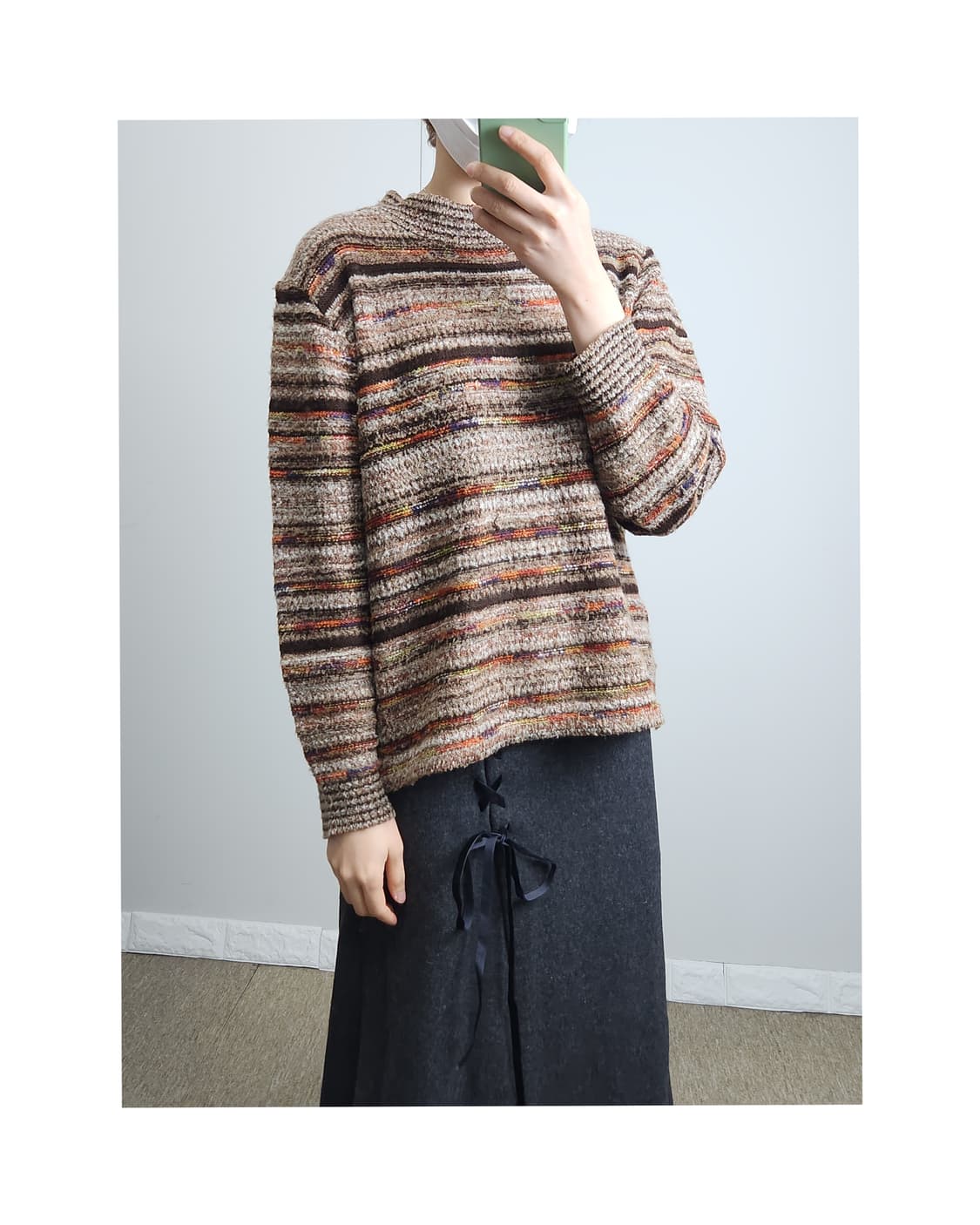 스트라이프 니트 상품이미지1