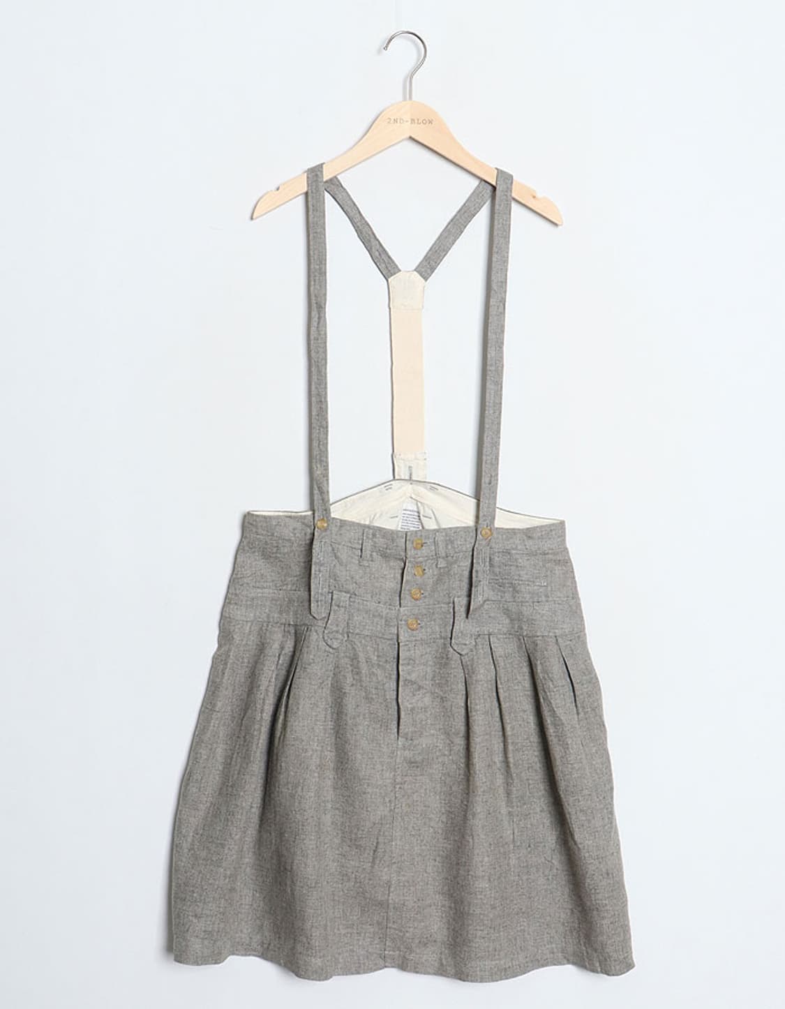 Ebonyivory Suspender Linen Skirt (28~30) 상품이미지1