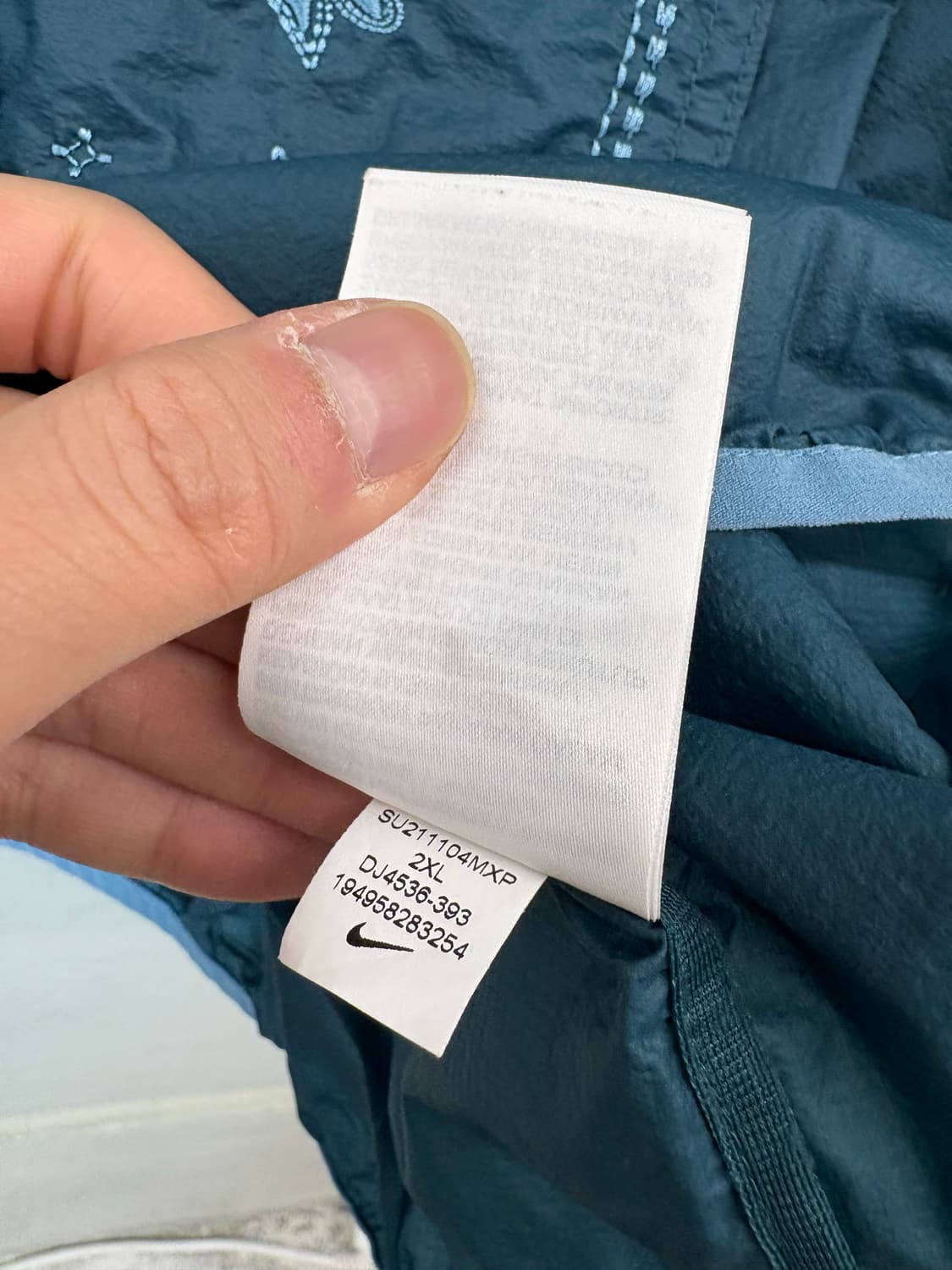 나이키 아노락 반집업 풀오버 바람막이 상품이미지7