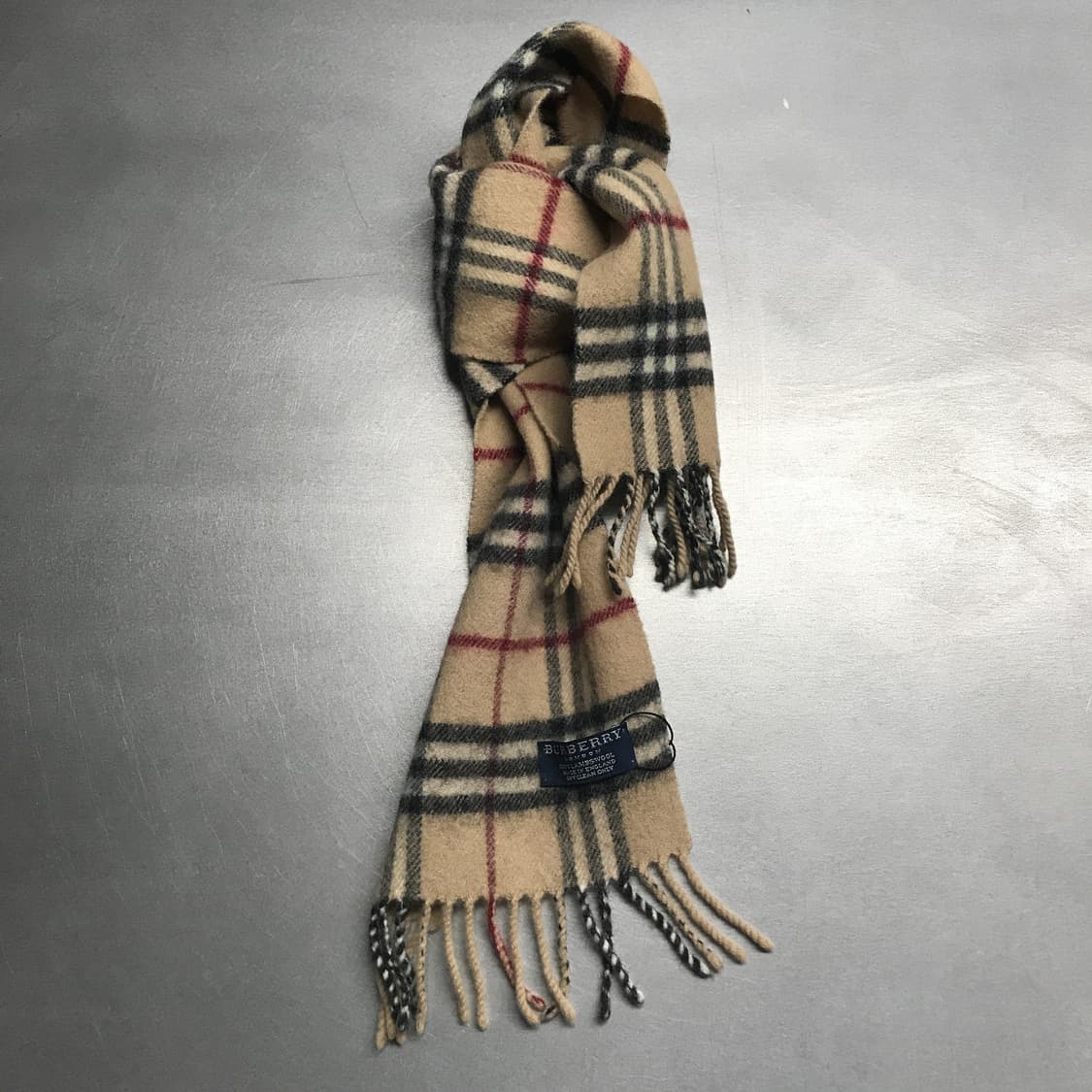 버버리 정품 램스울 머플러 베이지 상품이미지1