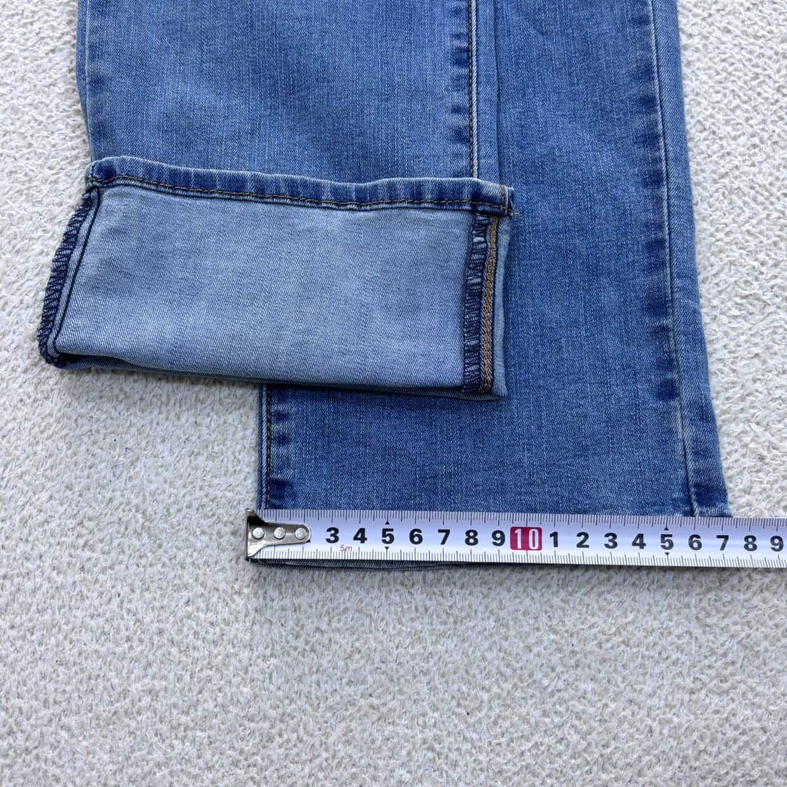 W26 L28 리바이스 블루 데님 팬츠 0420E 상품이미지9