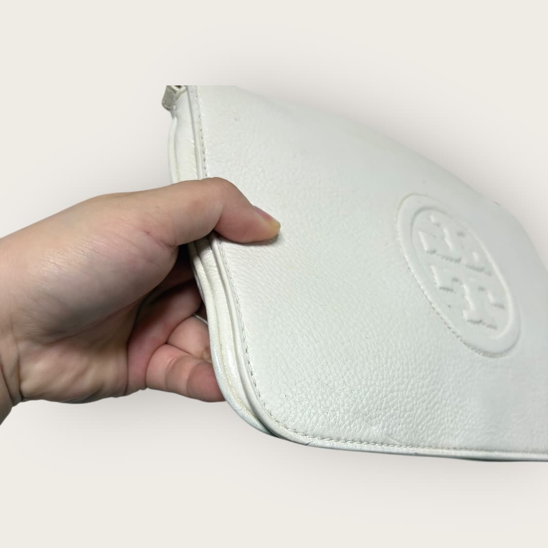 토리버치 아이보리 토트백 숄더백 상품이미지3