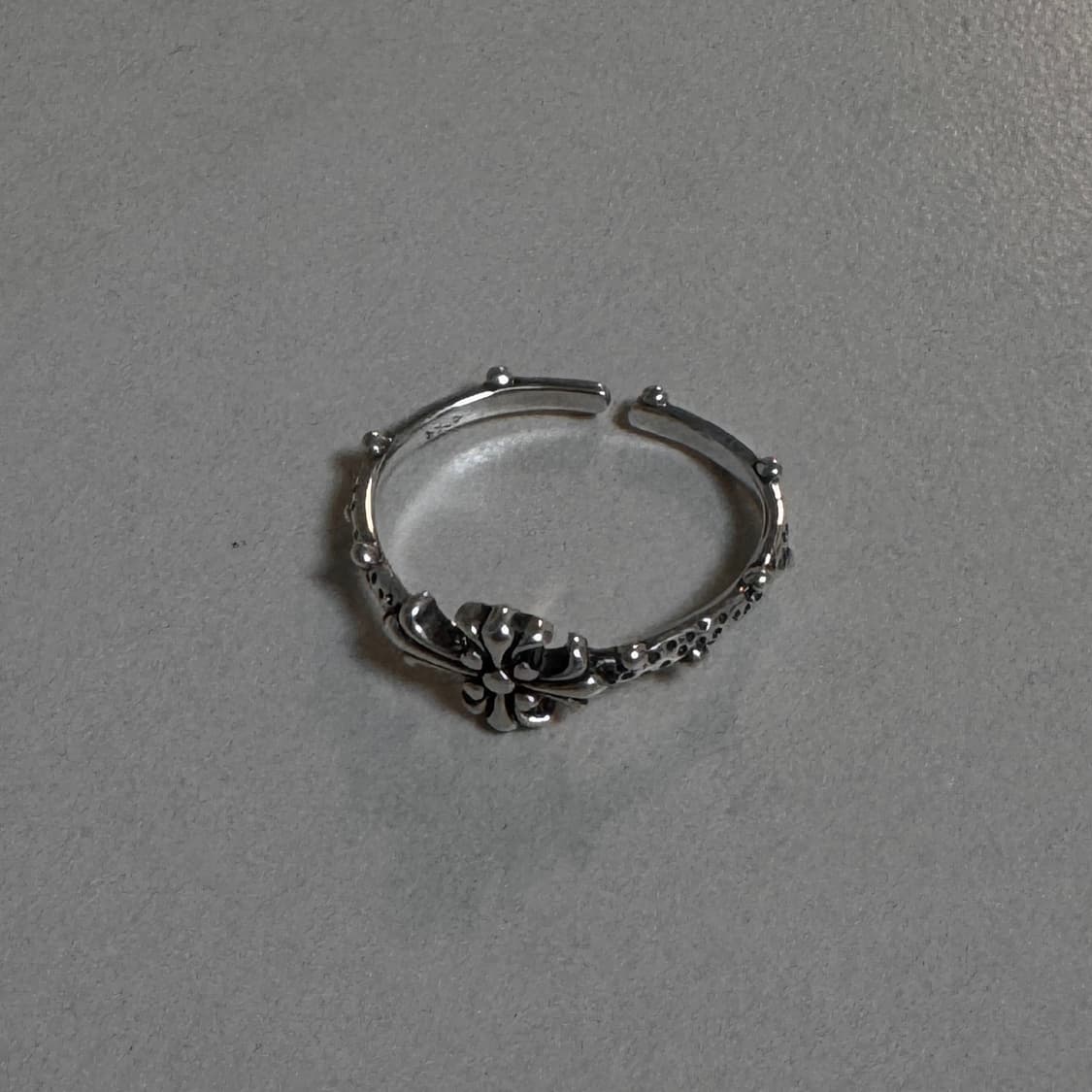 크롬하츠맛 반지 925실버 상품이미지2