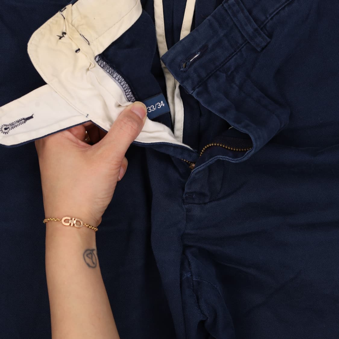 33/34 폴로 와이드 치노팬츠 0331H1 상품이미지6