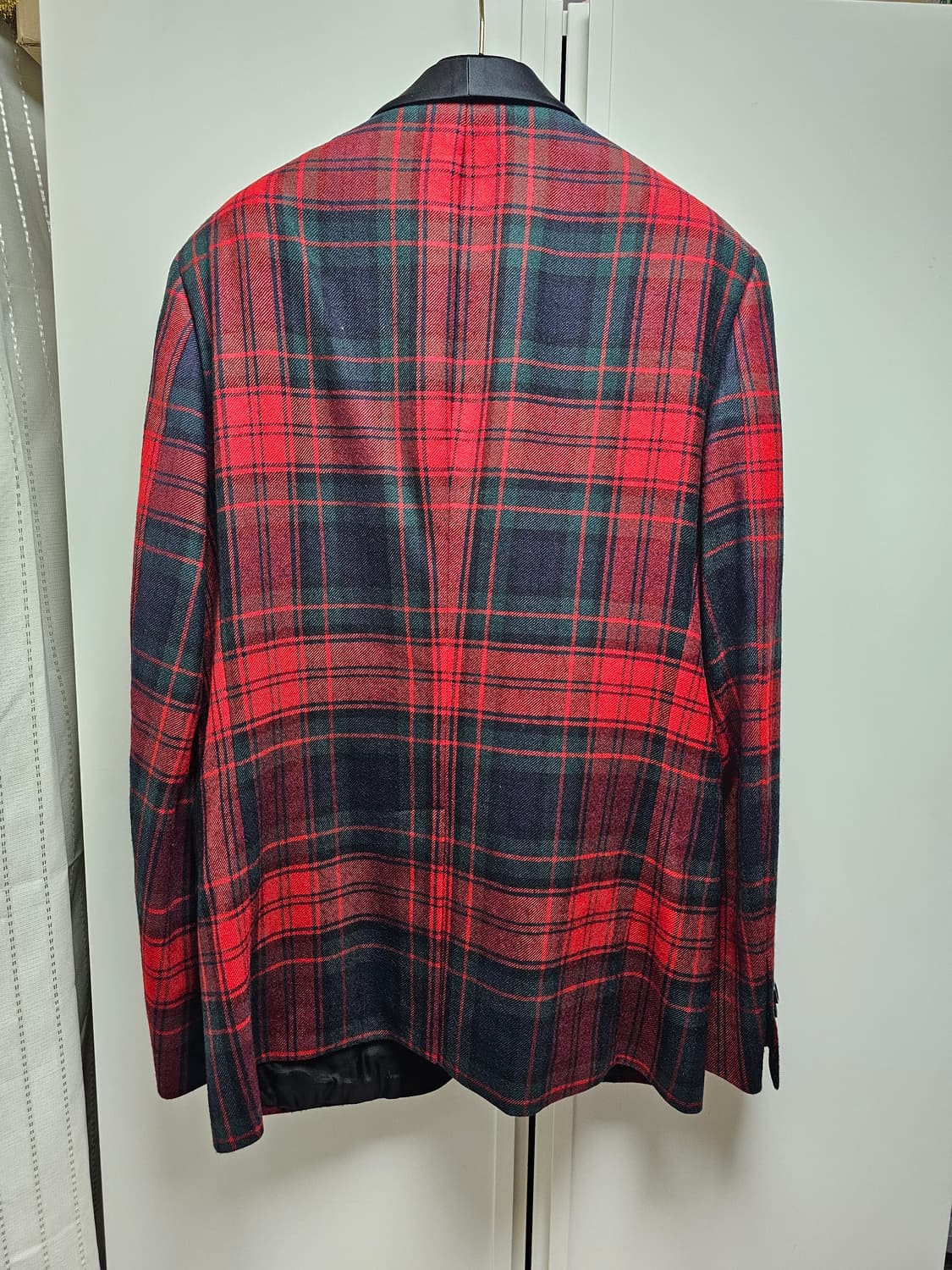 새상품 클럽모나코 타탄 울 자켓 상품이미지2