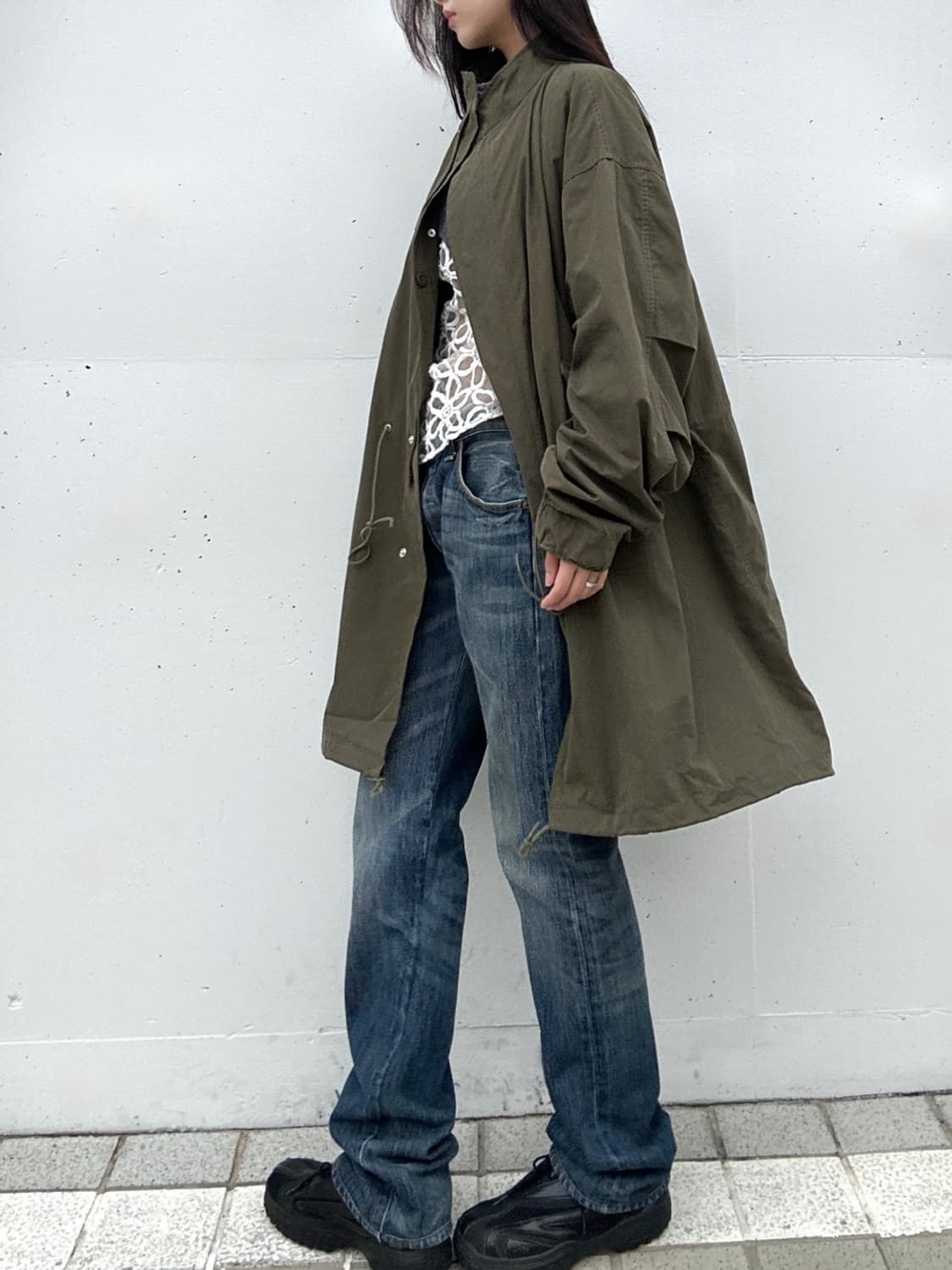 LEVI'S 501 straight crack denim pants 상품이미지4