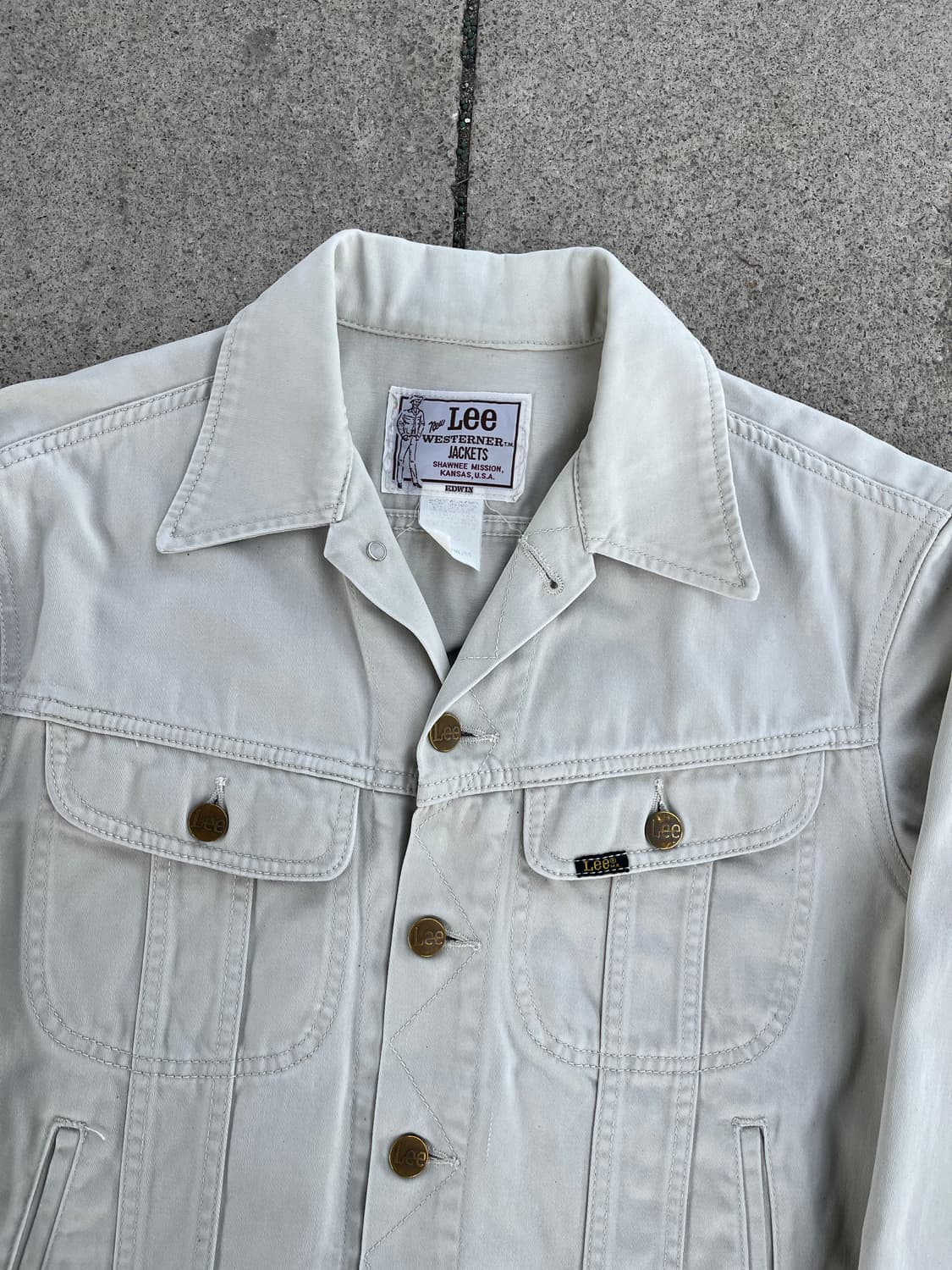 90s Lee westerner trucker jacket 상품이미지3