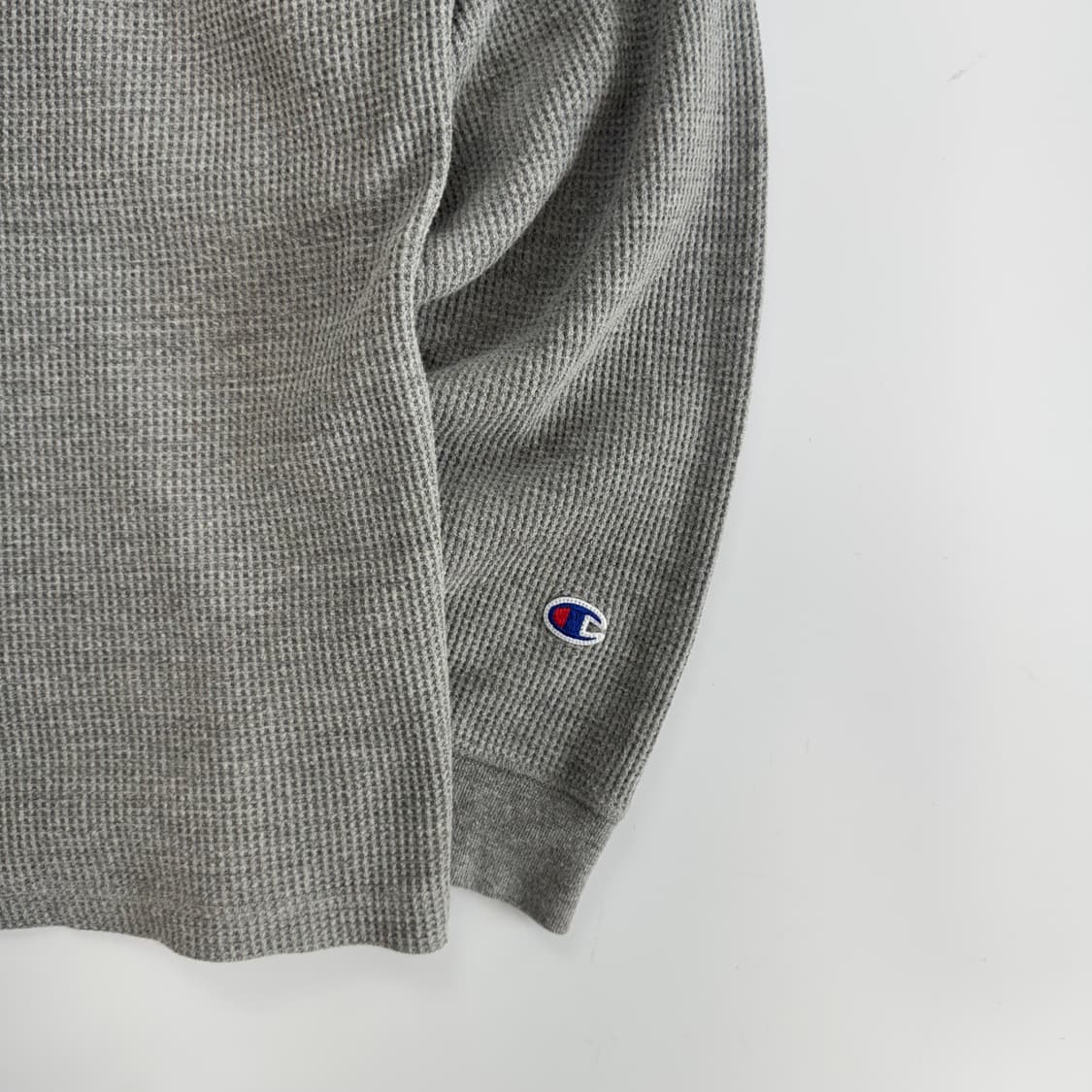 Champion 챔피온 그레이 와플 롱슬리브 상품이미지5