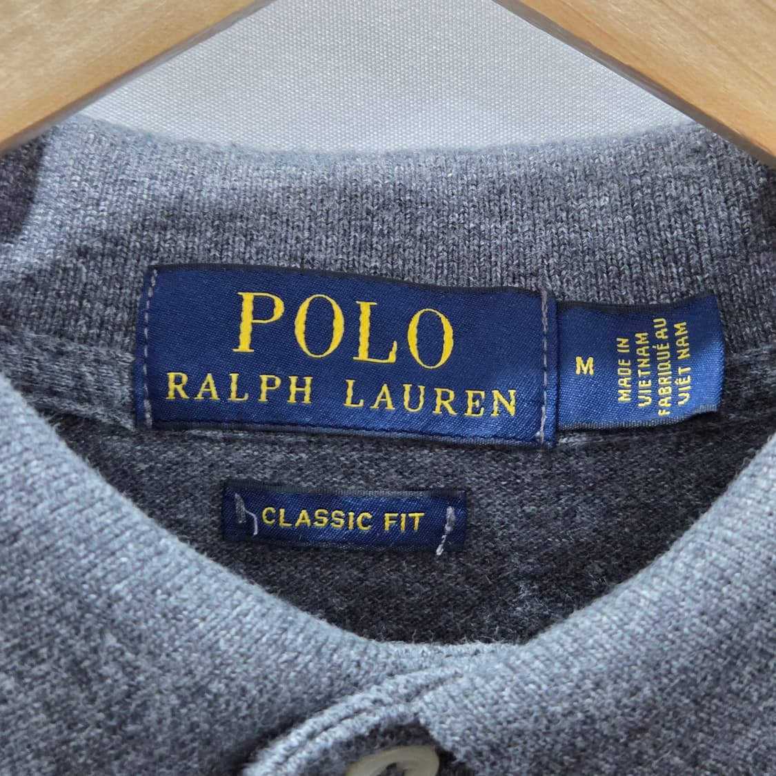 폴로랄프로렌 피케 카라 반팔티 딥그레이 M  상품이미지3