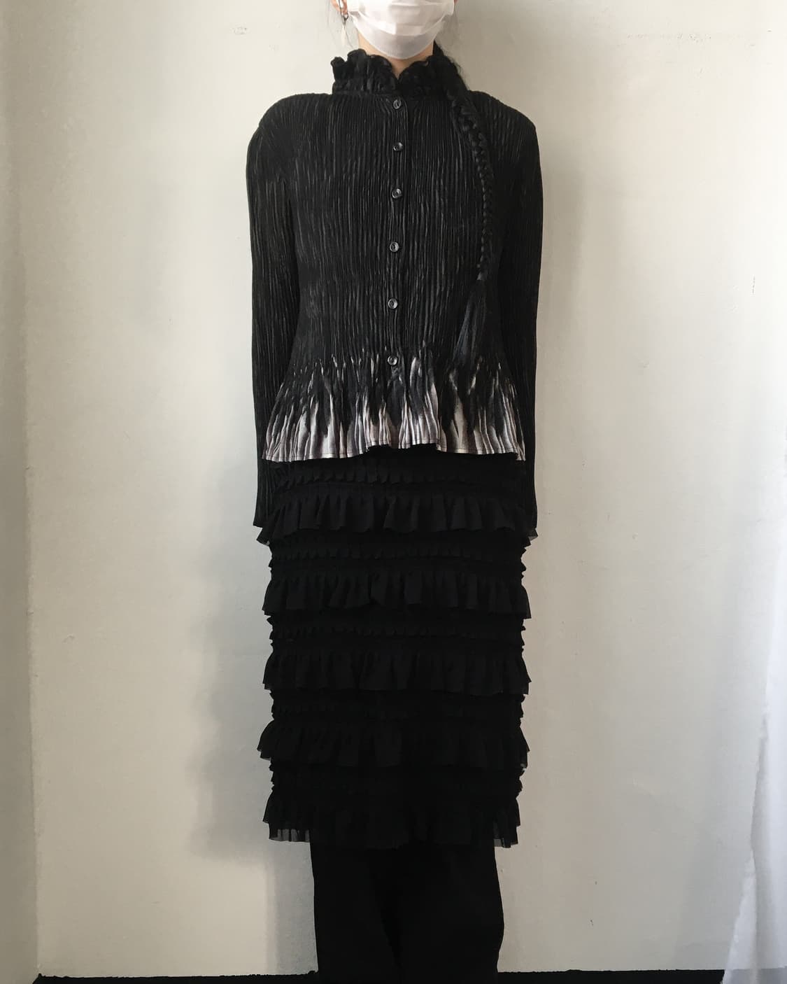 Dyed point pleats jacket 상품이미지7