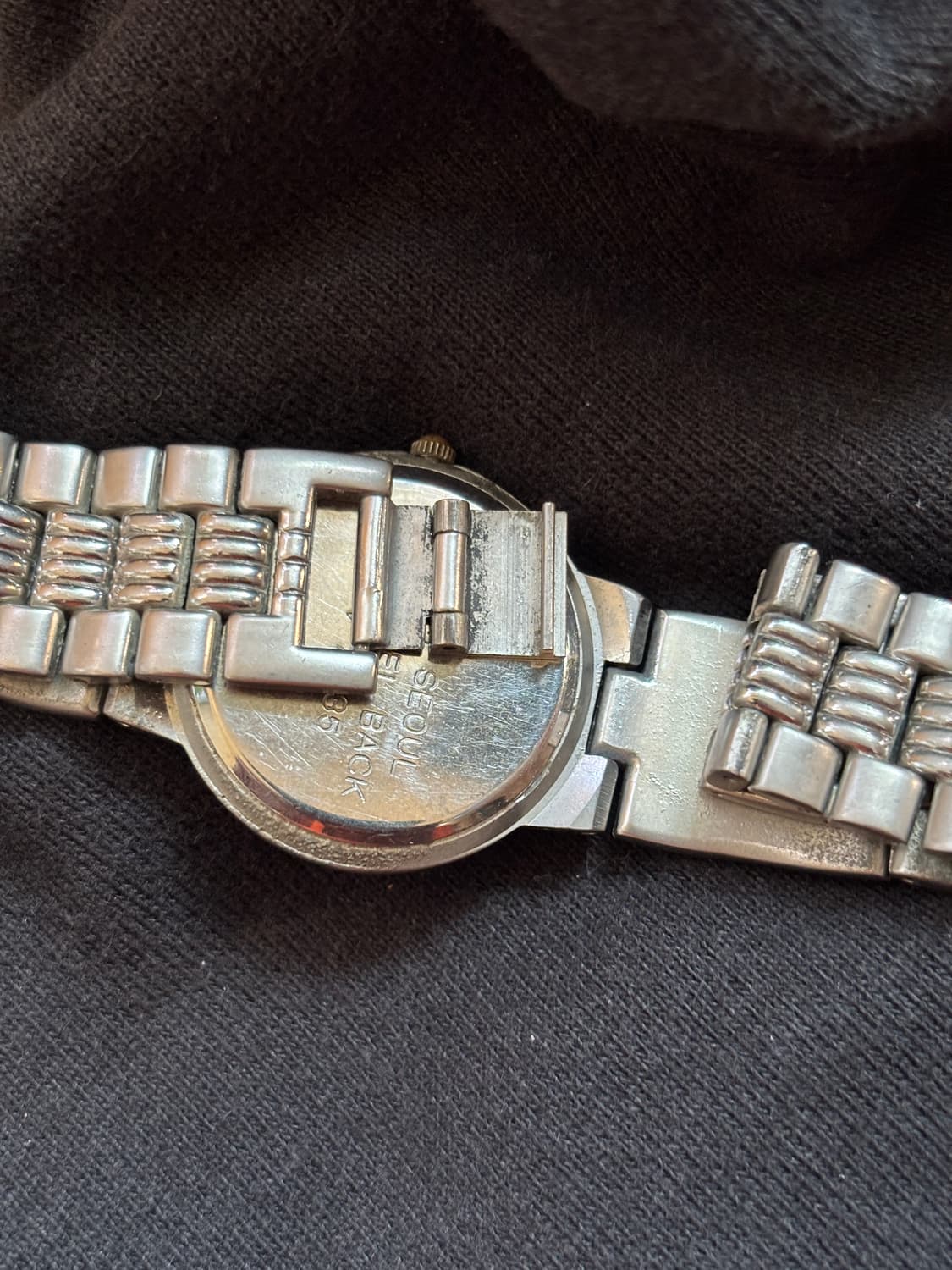 vintage yashi seoul dy steel metal watch 상품이미지10