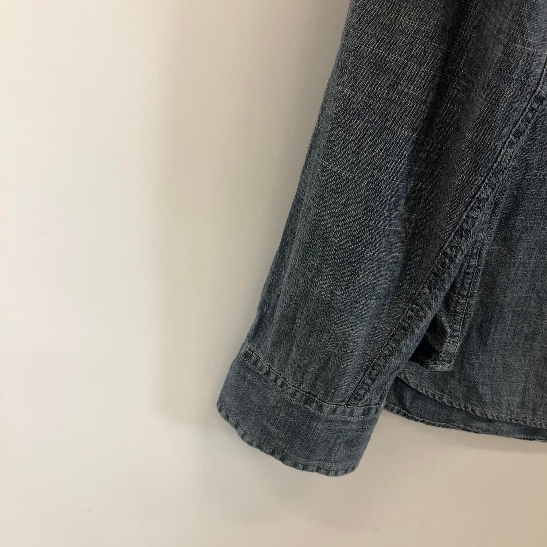J.CREW 제이크루 샴브레이 헨리넥셔츠 L 상품이미지3