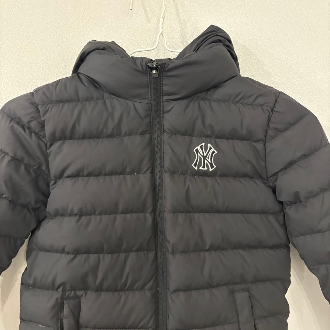 MLB 뉴욕양키스 아동용 패딩 점퍼 블랙 상품이미지3