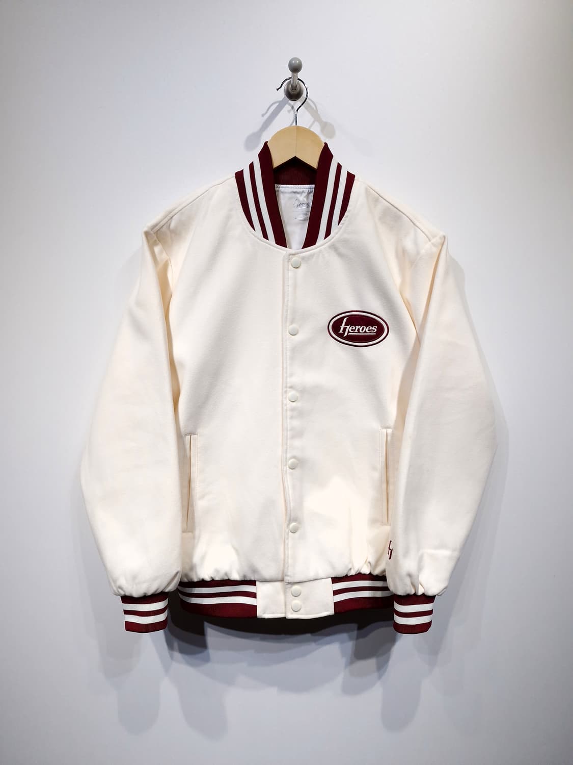 [키움 히어로즈]스타디움 점퍼 아이보리 상품이미지2