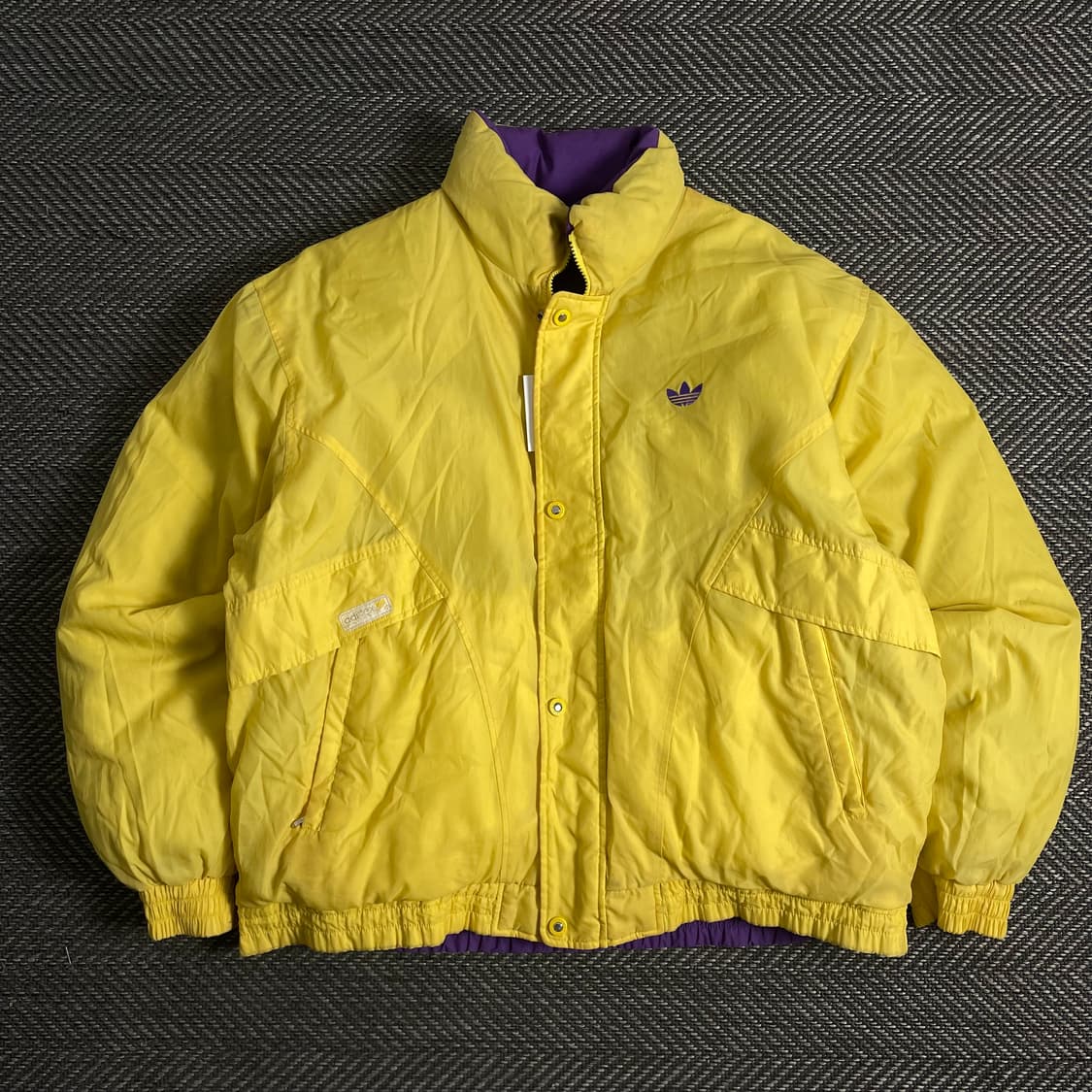 90s 아디다스 올드스쿨 양면 다운 패딩o 2976 상품이미지5
