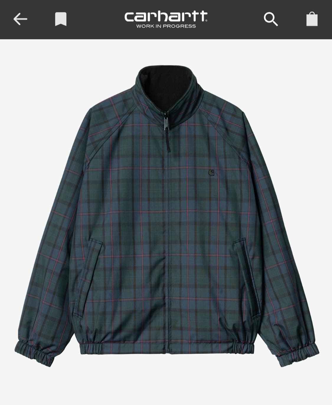 [L] 칼하트 리버시블 플래너 자켓 상품이미지1