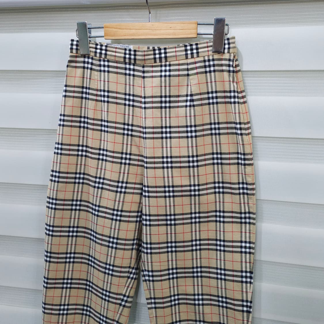 빈티지 버버리런던 노바체크 팬츠- 우먼25정도 상품이미지2