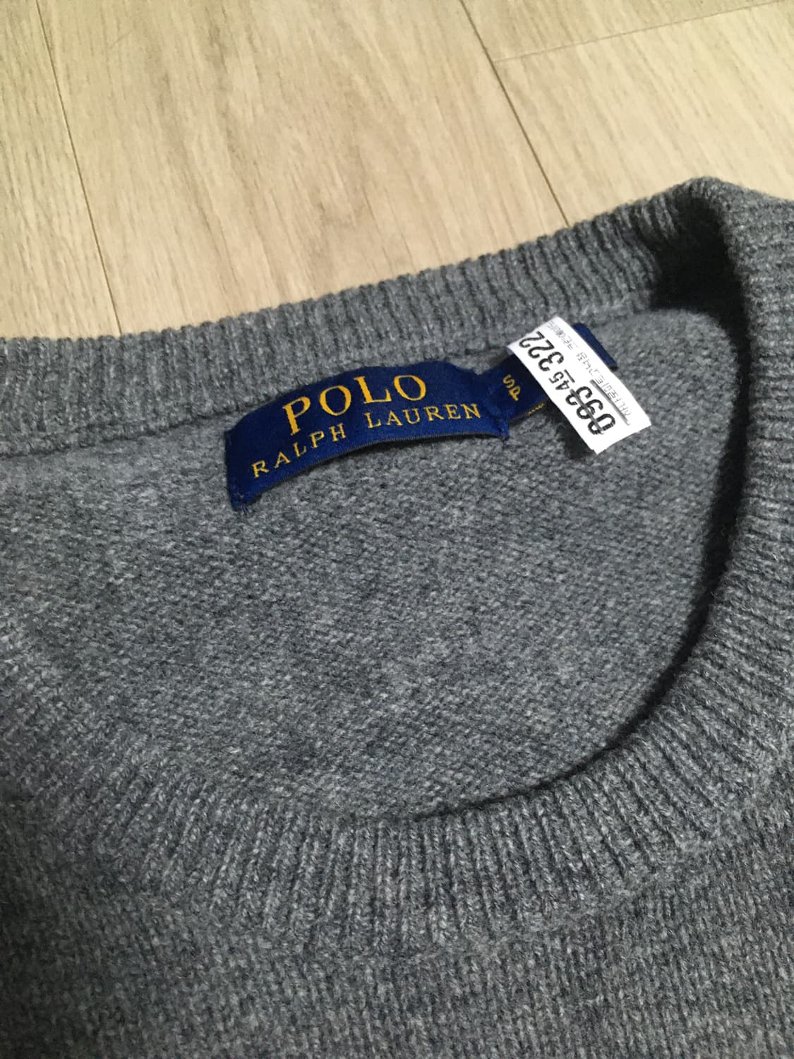 폴로 랄프로렌 울 100 그레이 니트(s) 상품이미지3