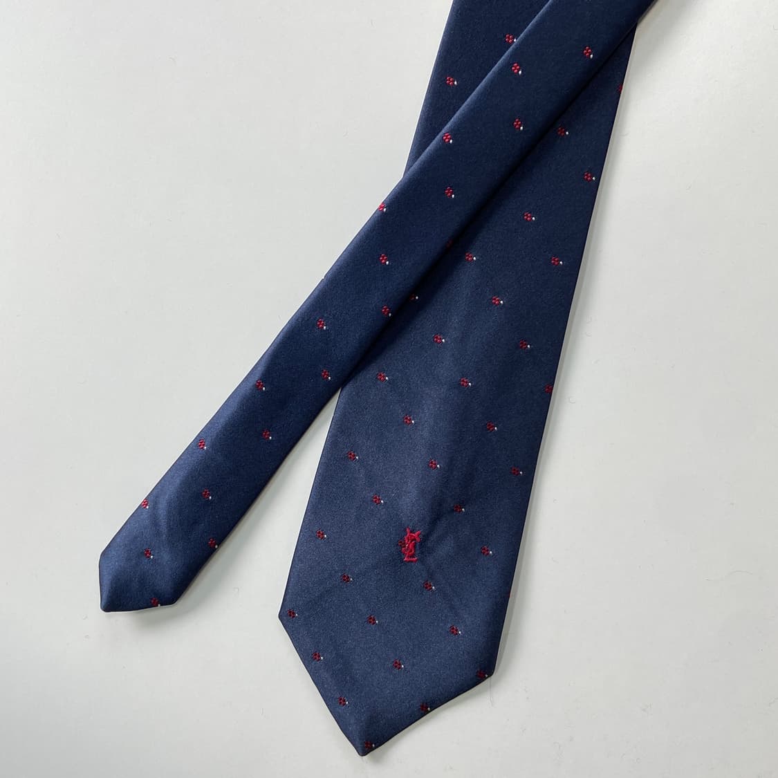 입생로랑(YSL) 명품 정품 심플로고 넥타이 상품이미지3